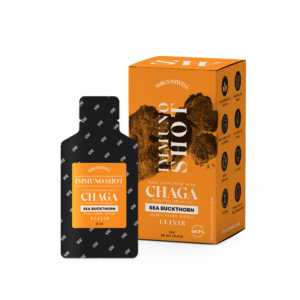 Shroomwell IMMUNO eliksiiri shotid chaga ja astelpajuga 10x25ml